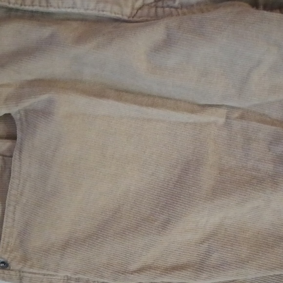 Banana Republic Men's Tan Corduroy Straight Leg Pants Actual 33x28 - Picture 2 of 7